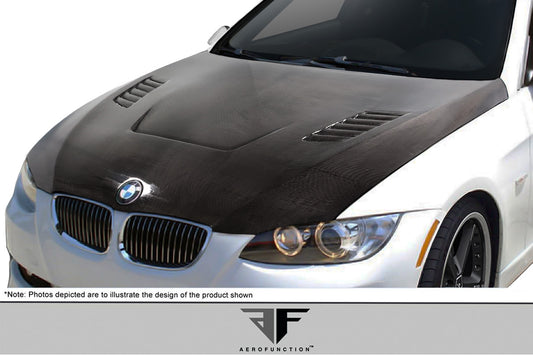 Aero Function AF-1 Carbon Hood Compatible With 2007-2010 BMW 3 Series - 1 Piece - 108932