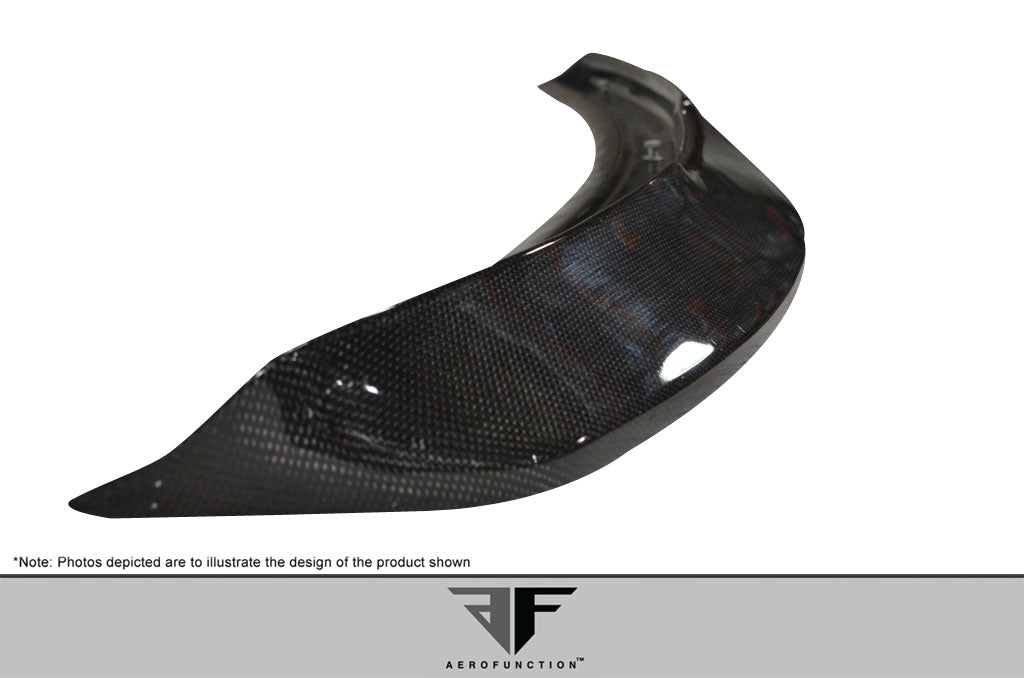 Aero Function AF-1 Carbon Trunk Spoiler Compatible With 2003-2009 Mercedes CLK - 1 Piece - 108950