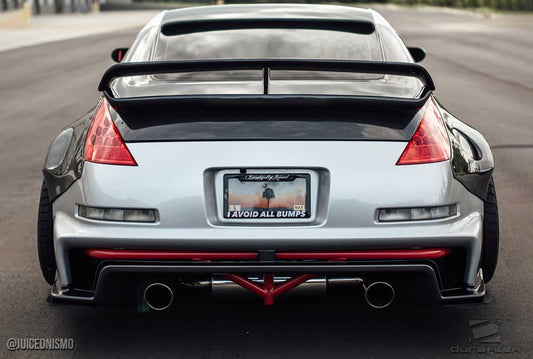 Extreme Dimensions Duraflex N-3 Wing Spoiler Compatible With 2003-2008 Nissan 350Z - 1 Piece - 109295