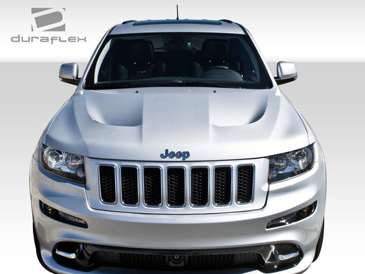 Extreme Dimensions Duraflex SRT Look Hood Compatible With 2011-2022 Jeep Grand Cherokee - 1 Piece - 109326