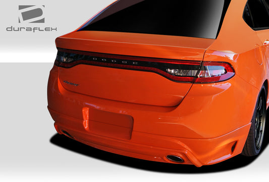 Extreme Dimensions Duraflex Racer Rear Lip Add On Spoiler Compatible With 2013-2016 Dodge Dart - 1 Piece - 109331
