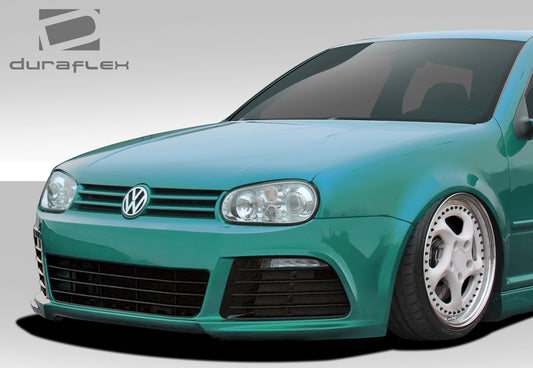 Extreme Dimensions Duraflex R Look Front Bumper Cover Compatible With 1999-2005 Volkswagen Golf - 1 Piece - 109475