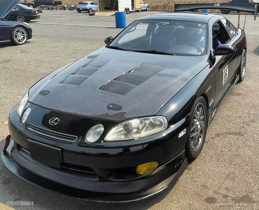 Carbon Creations TS-1 Hood Compatible With 1992-2000 Lexus SC - 1 Piece - 109493