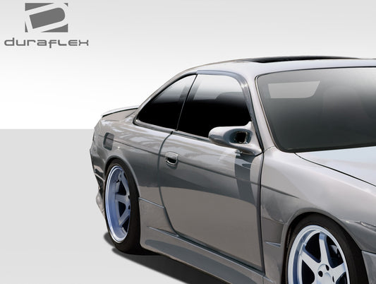 Extreme Dimensions Duraflex V-Speed Wide Body Rear Fenders Compatible With 1995-1998 Nissan 240SX - 2 Piece - 109517