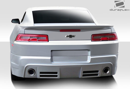 Extreme Dimensions Duraflex Racer Rear Lip Add On Spoiler Compatible With 2014-2015 Chevrolet Camaro - 1 Piece - 109649