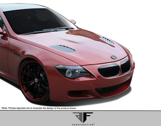 Aero Function AF-1 Hood Compatible With 2004-2010 BMW 6 Series - 1 Piece - 109677