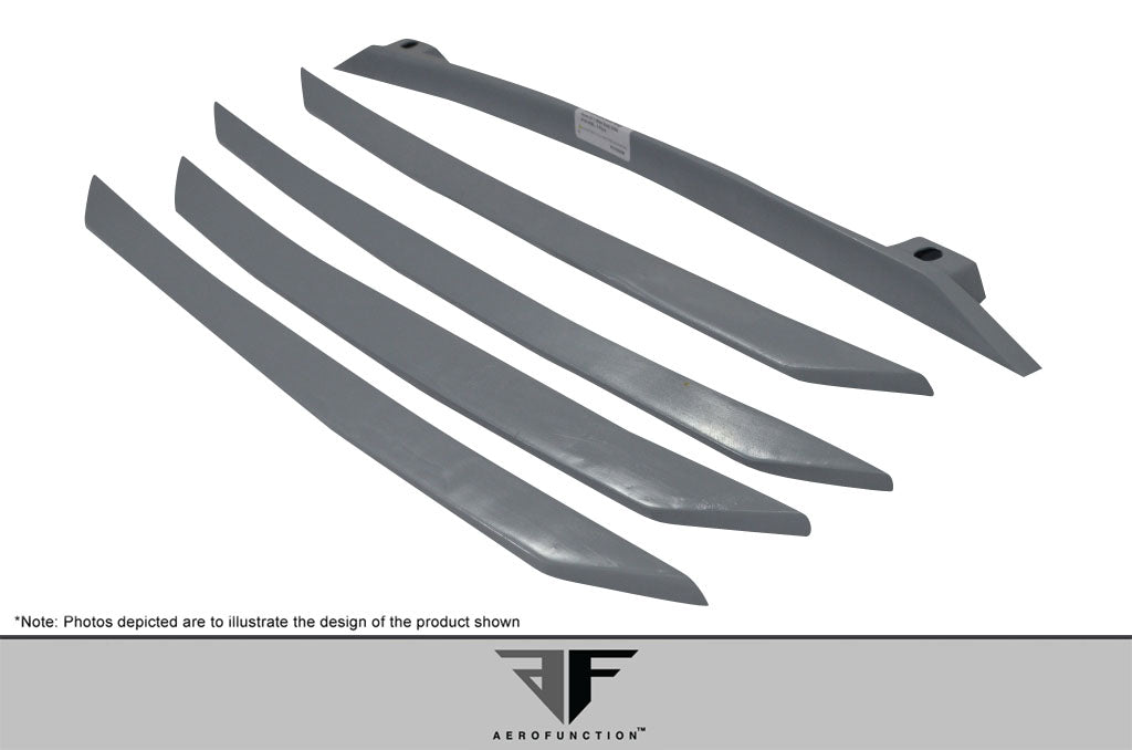 Aero Function AF-1 Wide Body Grille Compatible With 2013-2021 Land Rover Range Rover - 5 Piece - 109710