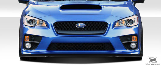 Extreme Dimensions Duraflex NBR Concept Front Lip Spoiler Splitter Compatible With 2015-2021 Subaru WRX - 1 Piece - 109826