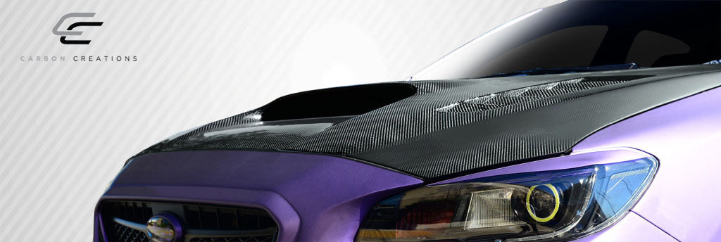 Carbon Creations NBR Concept Hood Compatible With 2015-2021 Subaru WRX - 1 Piece - 109931