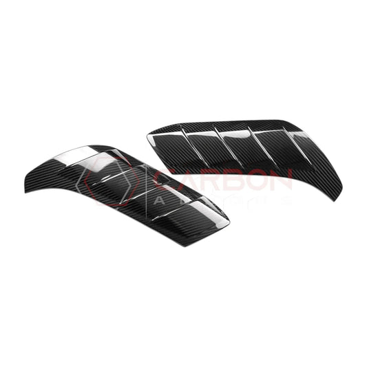 Real Carbon Fiber Fender Vent Trim Covers For 2021+ Bronco Raptor