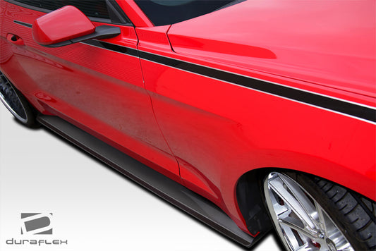 Extreme Dimensions Duraflex GT Concept Side Skirts Compatible With 2015-2023 Ford Mustang - 2 Piece - 112233