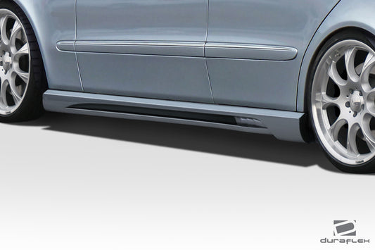 Extreme Dimensions Duraflex W-1 Side Skirts Compatible With 2003-2009 Mercedes E Class - 2 Piece - 112235