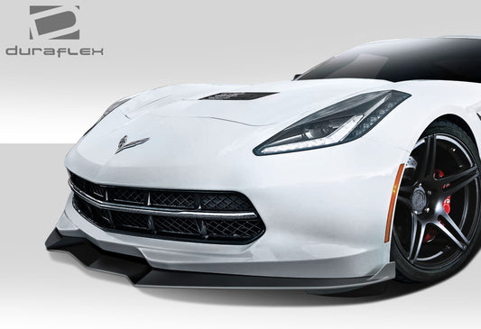 Extreme Dimensions Duraflex GT Concept Front Lip Spoiler Compatible With 2014-2019 Chevrolet Corvette - 1 Piece - 112361
