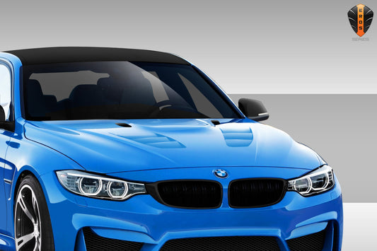 Extreme Dimensions Duraflex Eros Version 1 Hood Compatible With 2012-2018 BMW 3 Series - 1 Piece - 112511