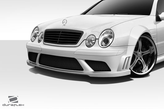 Extreme Dimensions Duraflex Black Series Look Wide Body Front Bumper Cover Compatible With 1998-2002 Mercedes CLK - 1 Piece - 112557
