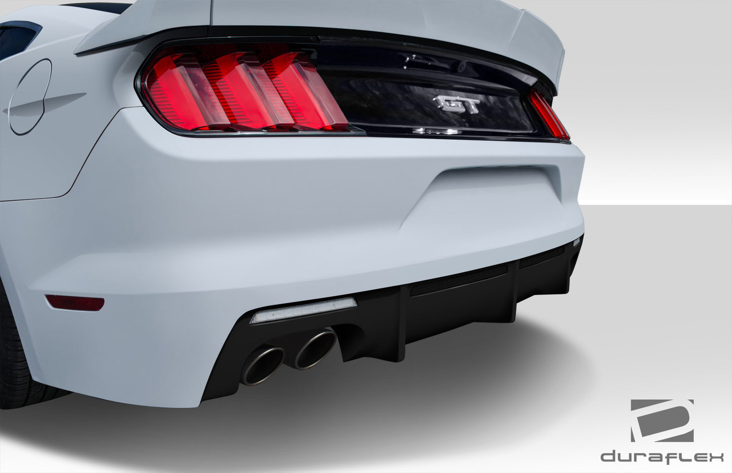 Extreme Dimensions Duraflex Grid Rear Bumper Cover Compatible With 2015-2017 Ford Mustang - 1 Piece - 112564