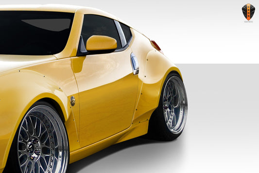 Extreme Dimensions Duraflex Circuit 75mm Rear Fender Flares Compatible With 2009-2020 Nissan 370Z - 2 Piece - 112597