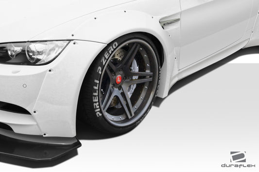 Extreme Dimensions Duraflex Circuit Wide Body Front Fenders Flares Compatible With 2008-2013 BMW M3 - 4 Piece - 112599