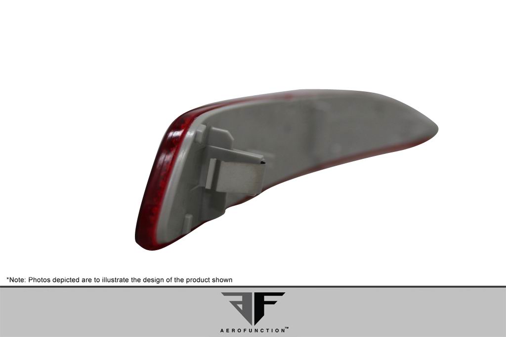 Aero Function AF-1 Wide Body Reflective Caps Compatible With 2014-2018 BMW X5 - 2 Piece - 112667