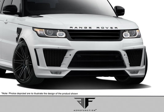Aero Function AF-1 Front Bumper Cover Compatible With 2014-2022 Land Rover Range Rover Sport - 1 Piece - 112670