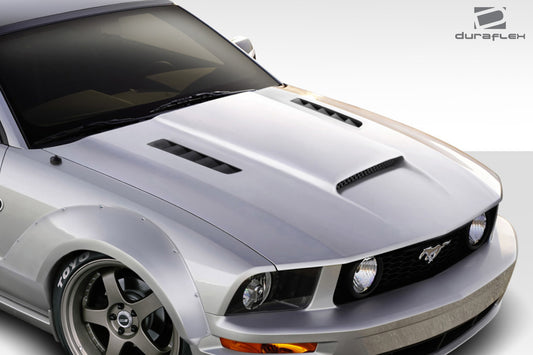 Extreme Dimensions Duraflex CVX Version 3 Hood Compatible With 2005-2009 Ford Mustang - 1 Piece - 112776