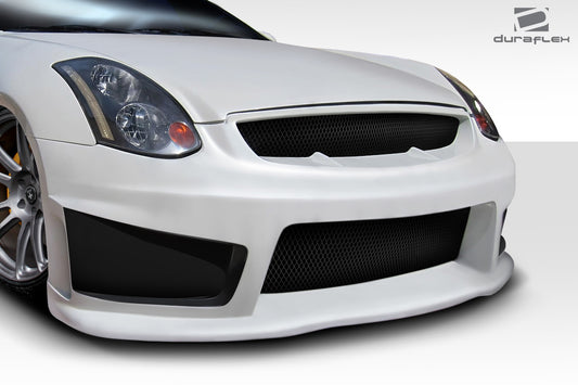 Extreme Dimensions Duraflex C-Spec Front Bumper Cover Compatible With 2003-2007 Infiniti G Coupe - 1 Piece - 112780