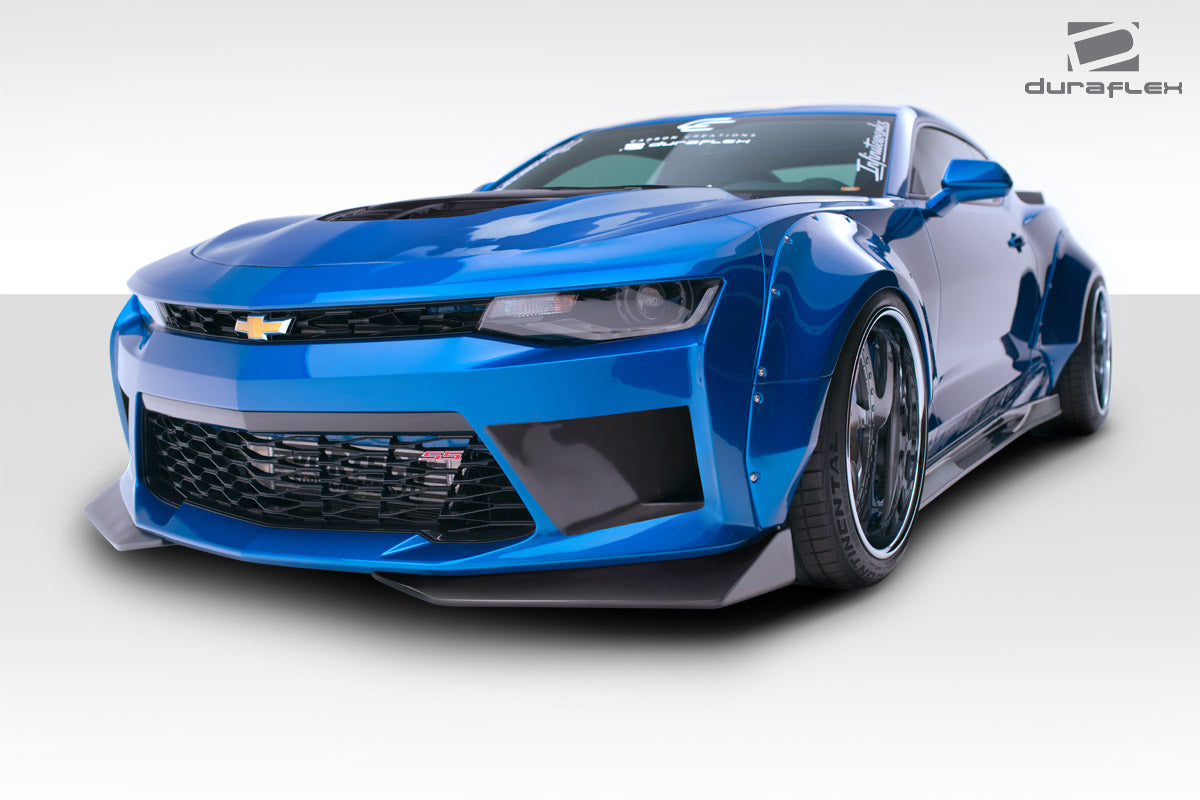Extreme Dimensions Duraflex Grid Hood Compatible With 2016-2023 Chevrolet Camaro - 1 Piece - 113019