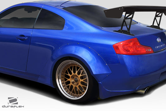 Extreme Dimensions Duraflex Circuit Rear Fender Flares Compatible With 2003-2007 Infiniti G Coupe - 2 Piece - 113034