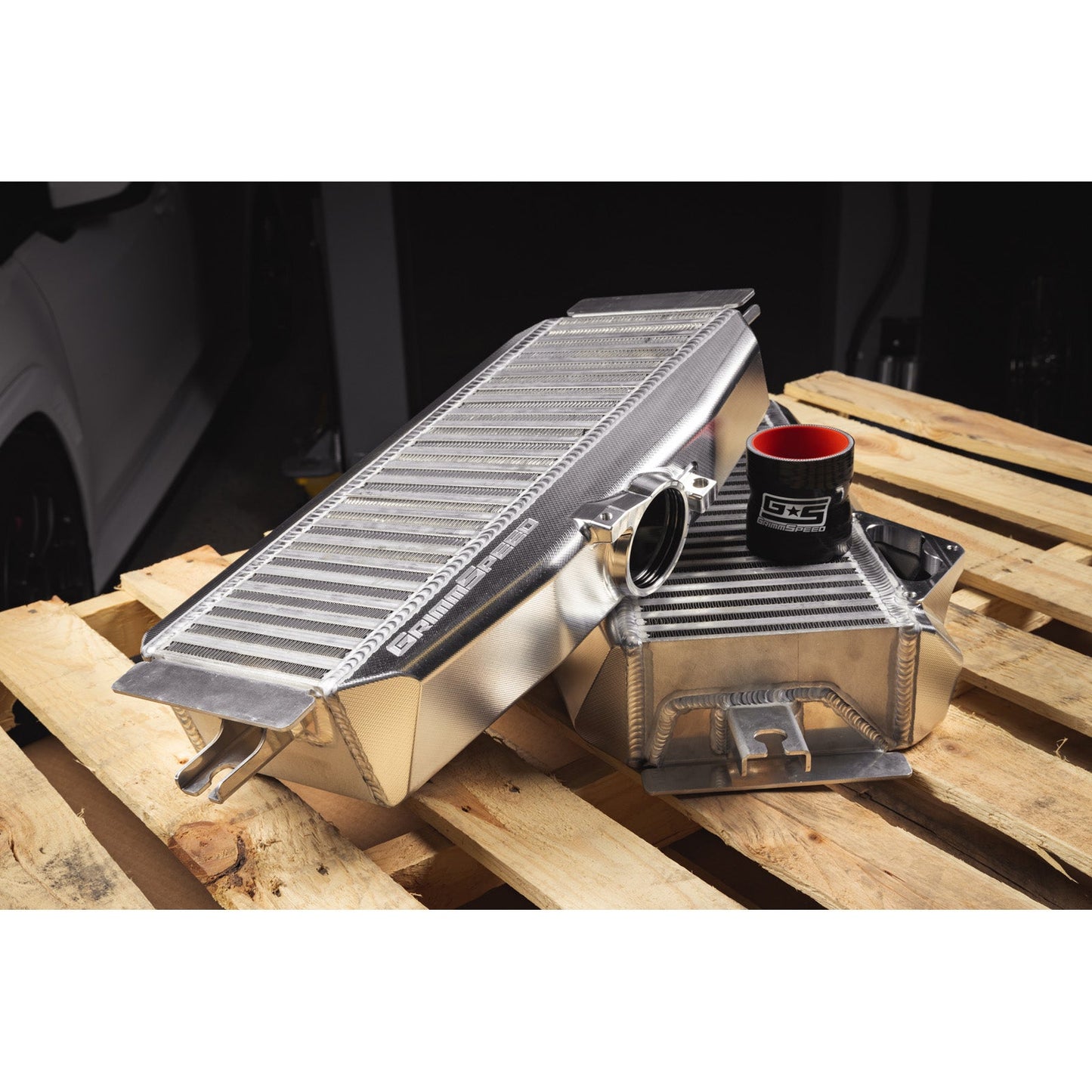 GrimmSpeed Billet Top Mount Intercooler Kit - 2022+ Subaru WRX, 2019+ Ascent GRM113049