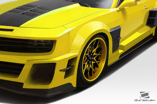 Extreme Dimensions Duraflex CCG Wide Body Front Fenders Flares Compatible With 2010-2013 Chevrolet Camaro - 2 Piece - 113058