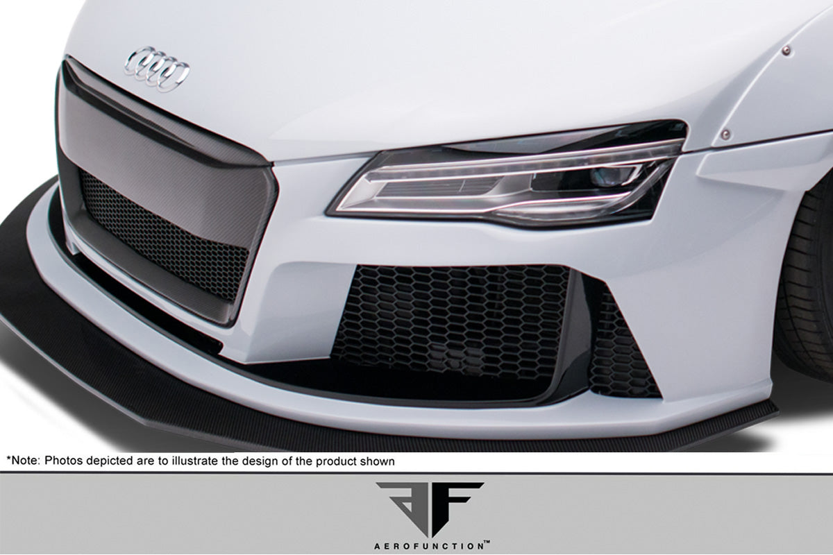 Aero Function AF Signature Series Front Bumper Cover Compatible With 2008-2015 Audi R8 - 1 Piece - 113065