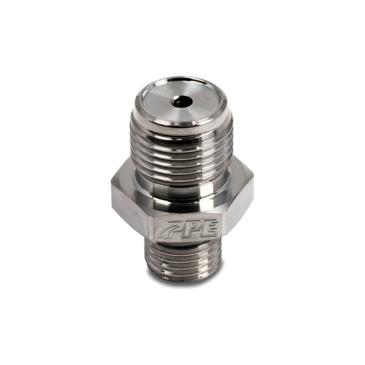 2004-2010 GM 6.6L Duramax Ported Fuel Rail Fitting ppepower