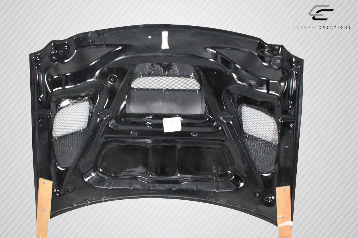Carbon Creations Hellcat Look Hood Compatible With 2005-2010 Jeep Grand Cherokee - 1 Piece - 113118