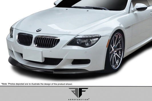 Aero Function AF-1 Front Lip Spoiler Compatible With 2006-2010 BMW 6 Series - 1 Piece - 113181
