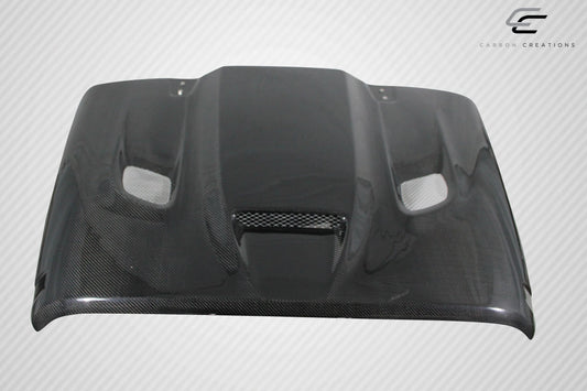 Carbon Creations Hellcat Look Hood Compatible With 2007-2018 Jeep Wrangler - 1 Piece - 113215