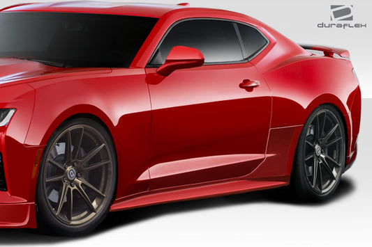 Extreme Dimensions Duraflex Racer Side Skirts Compatible With 2016-2023 Chevrolet Camaro - 2 Piece - 113286