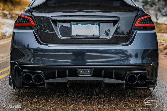 Carbon Creations VRS Rear Diffuser Compatible With 2015-2021 Subaru WRX STI - 3 Piece - 113472