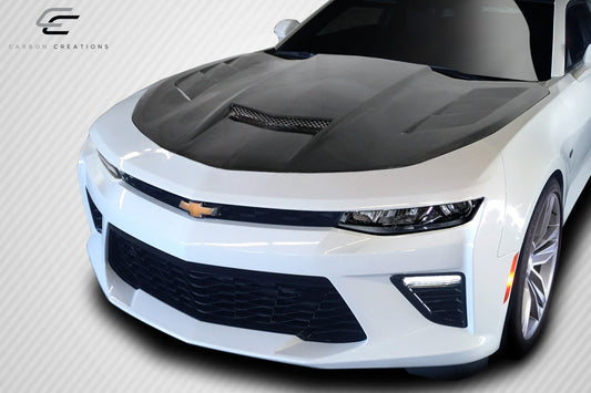 Carbon Creations TS-1 Hood Compatible With 2016-2024 Chevrolet Camaro - 1 Piece - 113488
