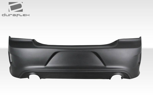 Extreme Dimensions Duraflex Hellcat Look Rear Bumper Cover Compatible With 2011-2014 Dodge Charger - 1 Piece - 113493