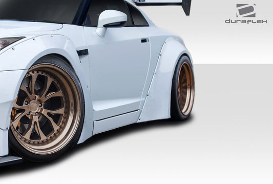 Extreme Dimensions Duraflex LBW Rear Fender Flares Compatible With 2009-2021 GT-R R35 - 4 Piece - 113509
