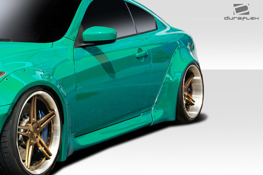 Extreme Dimensions Duraflex LBW Rear Fender Flares Compatible With 2008-2015 Infiniti G Coupe - 4 Piece - 113531