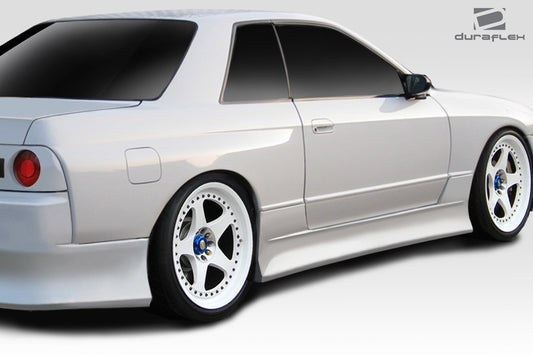 Extreme Dimensions Duraflex V-Speed Side Skirts Compatible With 1989-1994 Nissan Skyline R32 2DR - 2 Piece - 113563