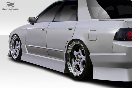 Extreme Dimensions Duraflex Type U Side Skirts Compatible With 1989-1994 Nissan Skyline R32 4DR - 2 Piece - 113570