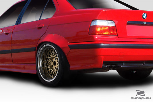 Extreme Dimensions Duraflex RBS Rear Fender Flares Compatible With 1992-1998 BMW 3 Series - 2 Piece - 113677