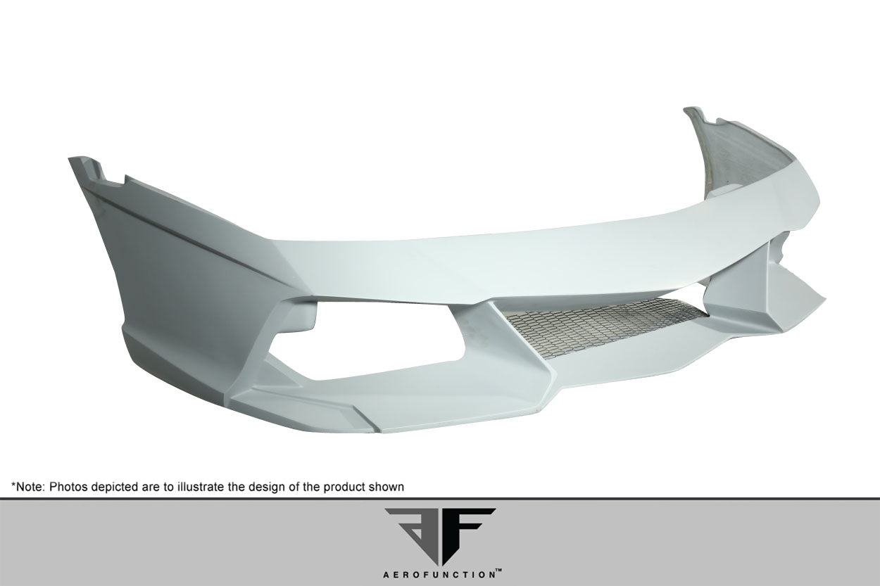 Aero Function AF-3 Front Bumper Cover Compatible With 2009-2013 Lamborghini Gallardo - 1 Piece - 113754