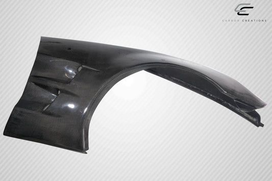 Carbon Creations ZR1 Look Front Fenders Compatible With 2005-2013 Chevrolet Corvette - 2 Piece - 113812