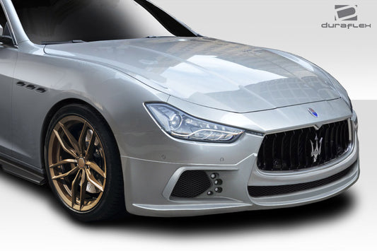 Extreme Dimensions Duraflex W-1 Front Lip Spoiler Compatible With 2014-2017 Maserati Ghibli - 1 Piece - 113959