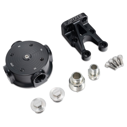 Oil Filter Mount Aluminum Billet ppepower