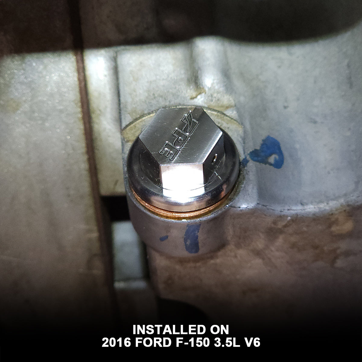 12mm Billet Hardened Stainless Steel Neodymium Magnetic Drain Plug for OEM Engine Oil Pan ppepower