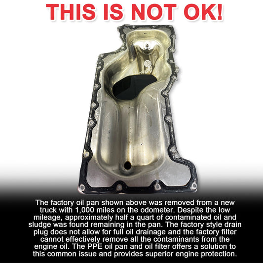 2019-2024 GM 3.0L Duramax Heavy-Duty Deep Cast Aluminum Engine Oil Pan - PPE - Pacific Performance Engineering